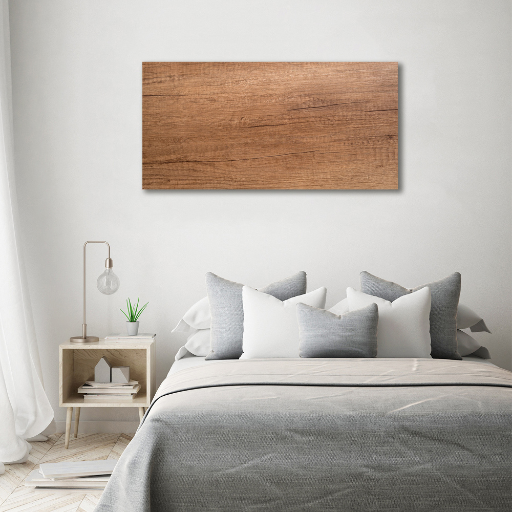 Acrylic wall art Wooden background