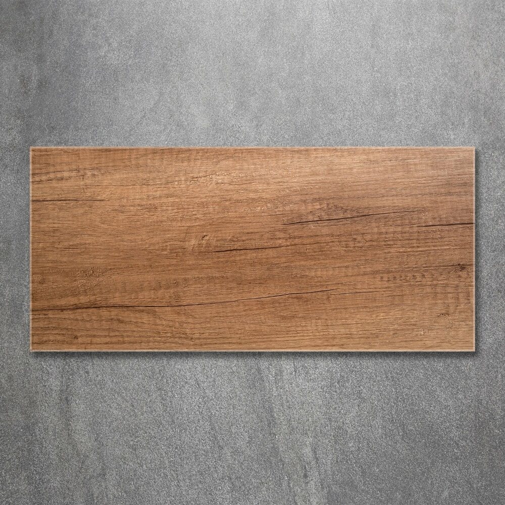 Acrylic wall art Wooden background