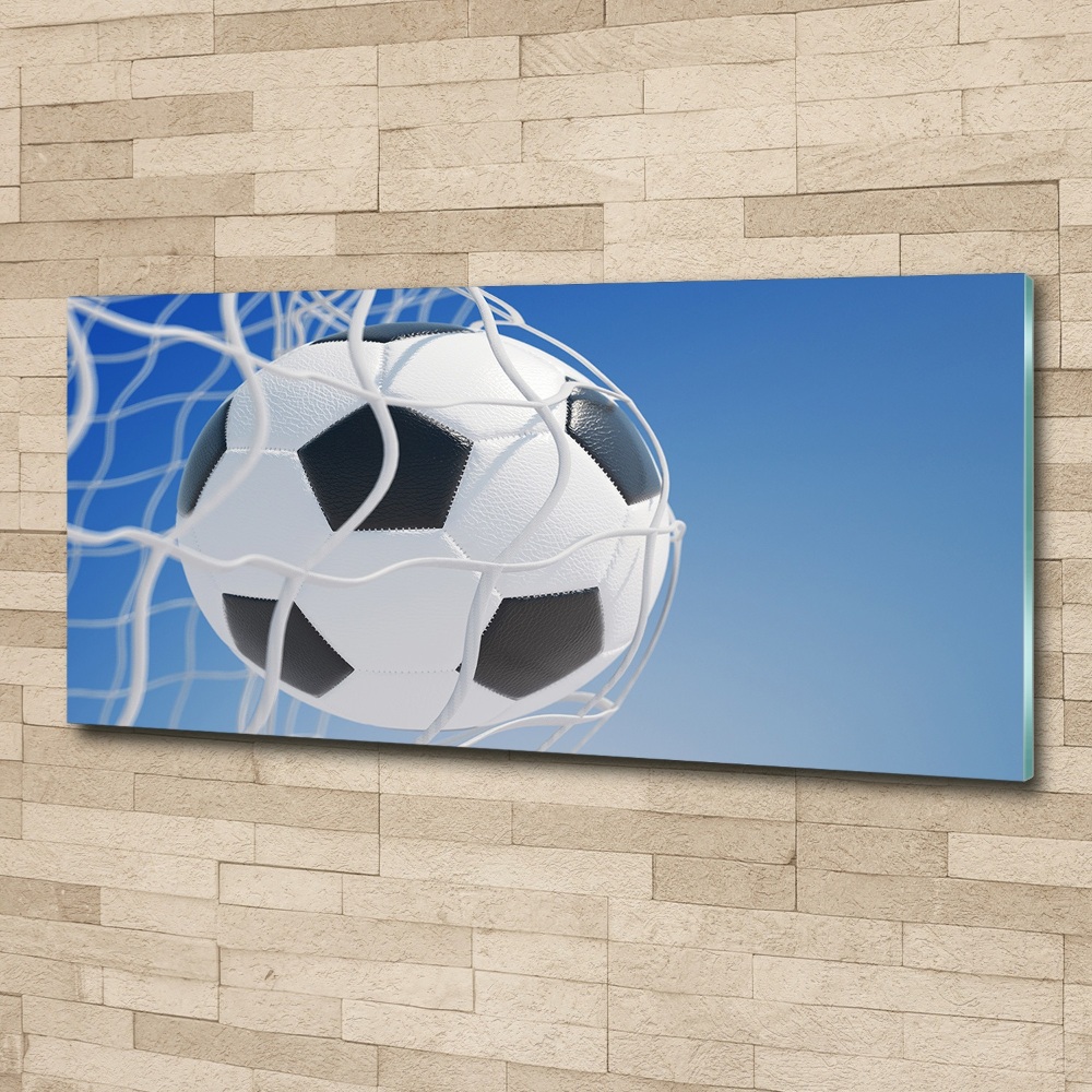 Wall art acrylic Ball in the goal