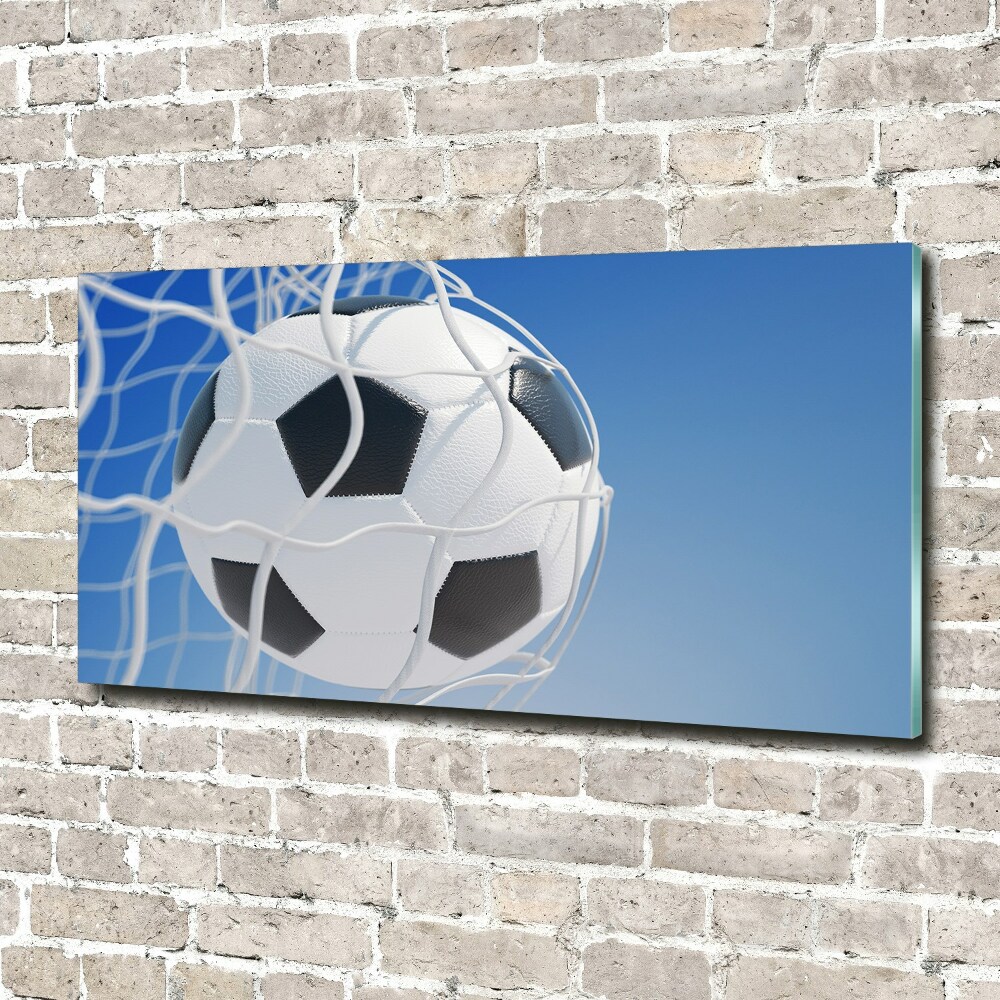 Wall art acrylic Ball in the goal