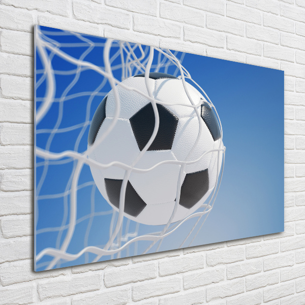 Wall art acrylic Ball in the goal