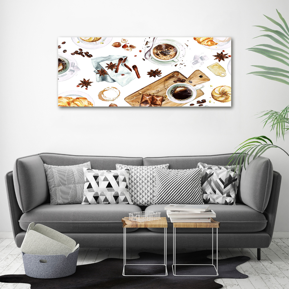 Wall art acrylic Morning coffee