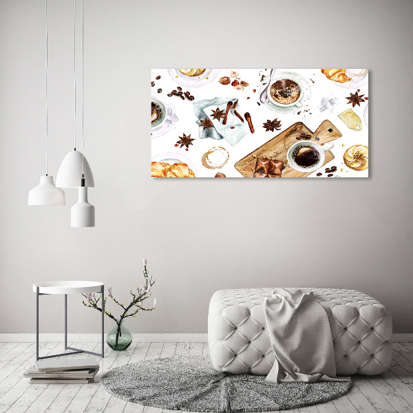 Wall art acrylic Morning coffee