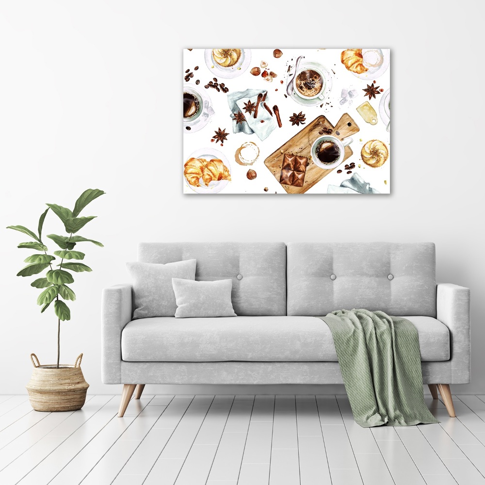 Wall art acrylic Morning coffee