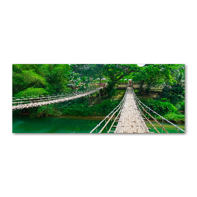 Print on acrylic Bridge over the river