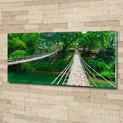 Print on acrylic Bridge over the river