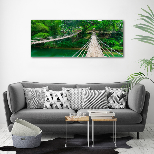 Print on acrylic Bridge over the river