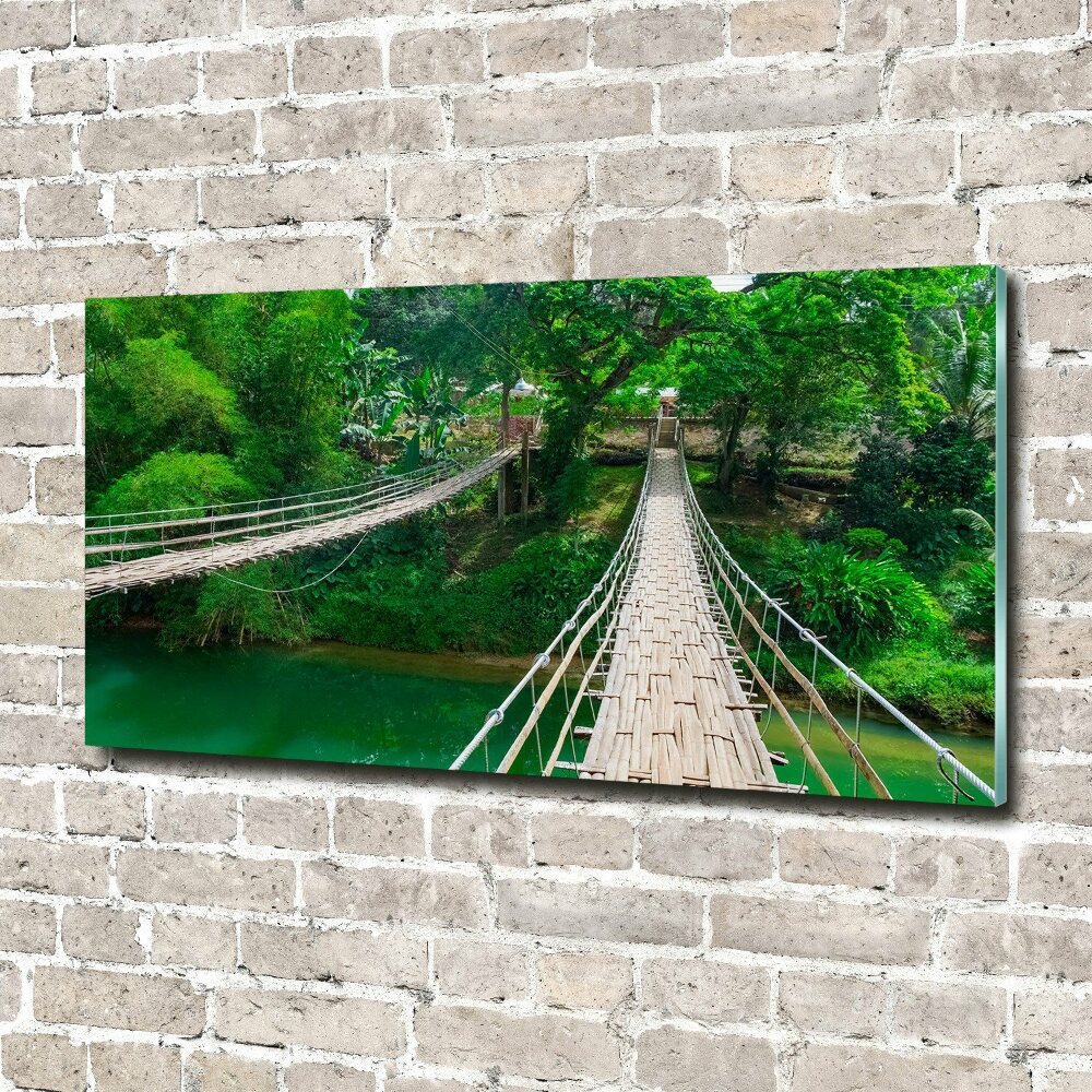 Print on acrylic Bridge over the river