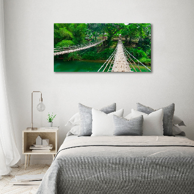 Print on acrylic Bridge over the river