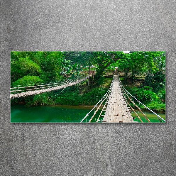 Print on acrylic Bridge over the river