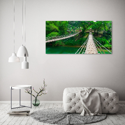 Print on acrylic Bridge over the river