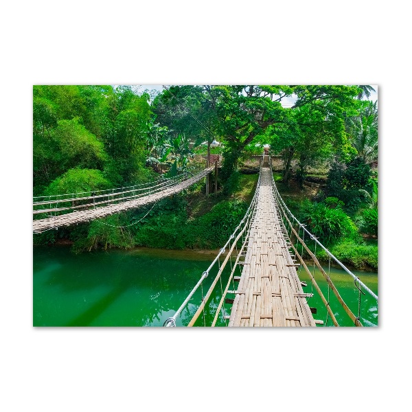 Print on acrylic Bridge over the river