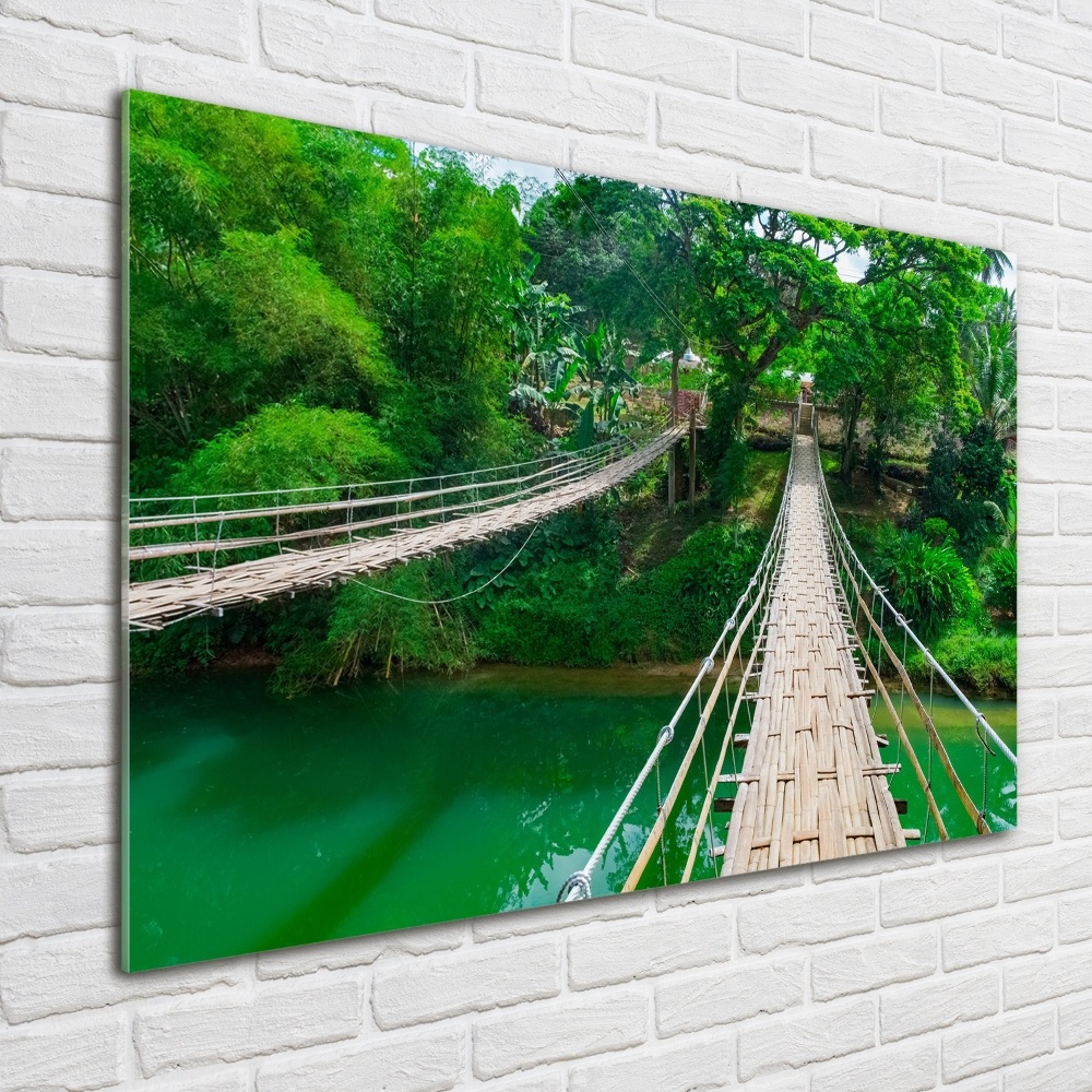 Print on acrylic Bridge over the river