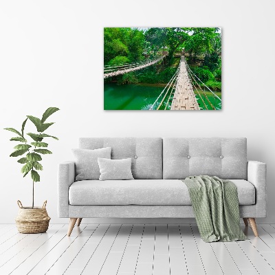 Print on acrylic Bridge over the river