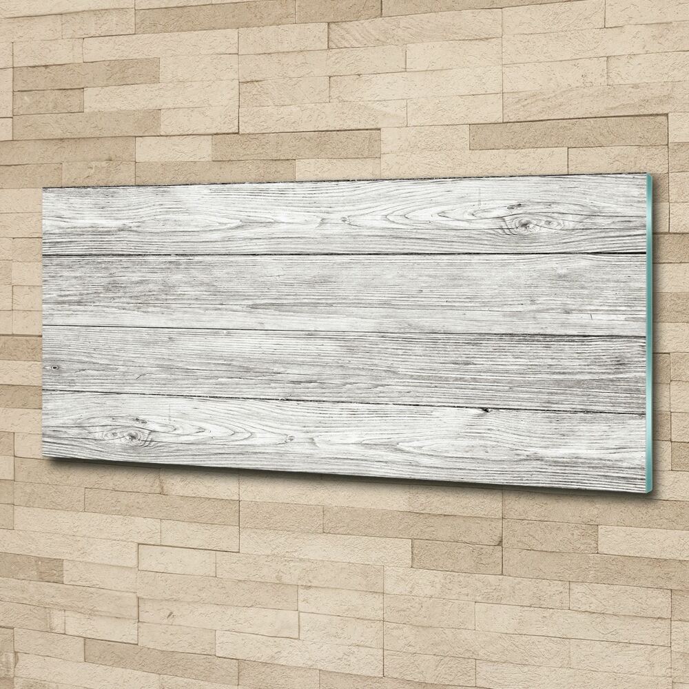 Wall art acrylic Wooden background