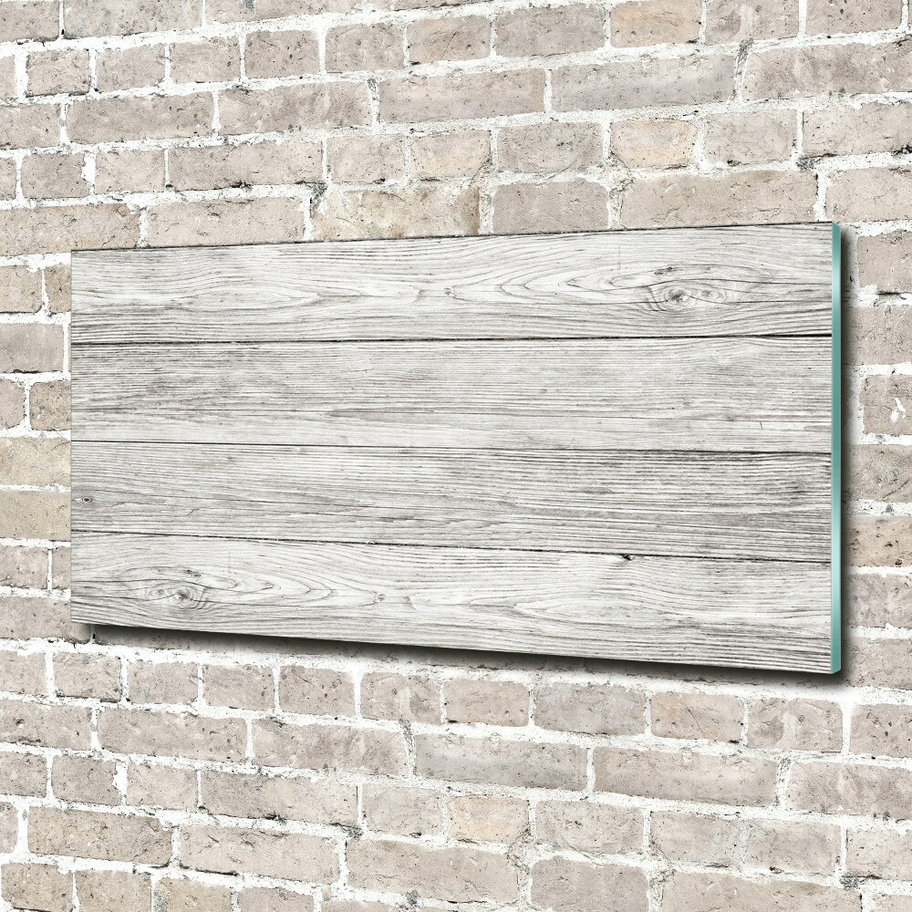 Wall art acrylic Wooden background