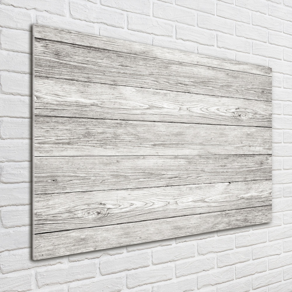 Wall art acrylic Wooden background