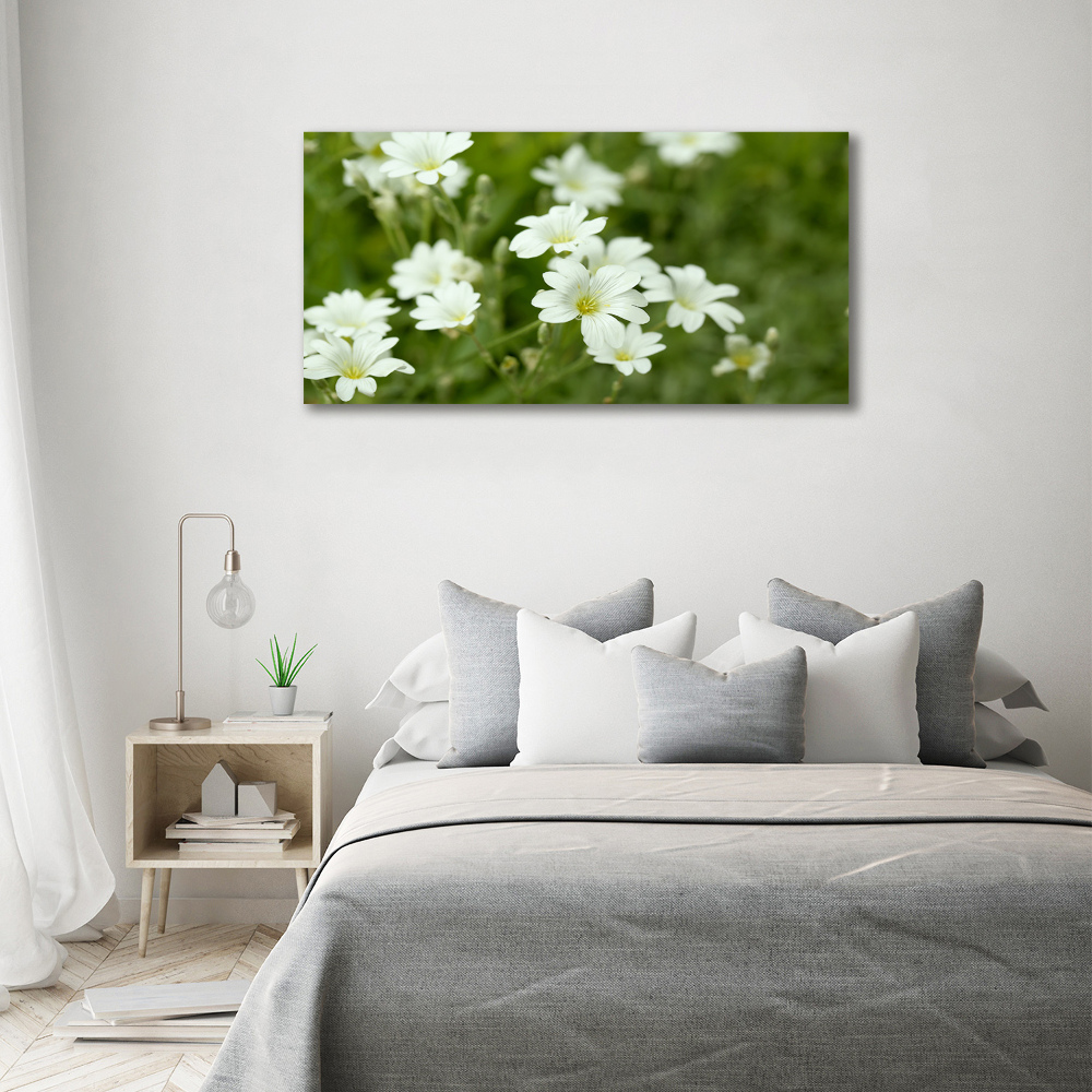 Wall art acrylic Spring flowers