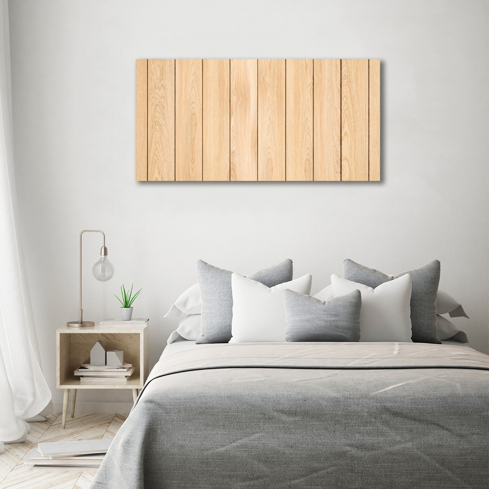 Wall art acrylic Wooden background