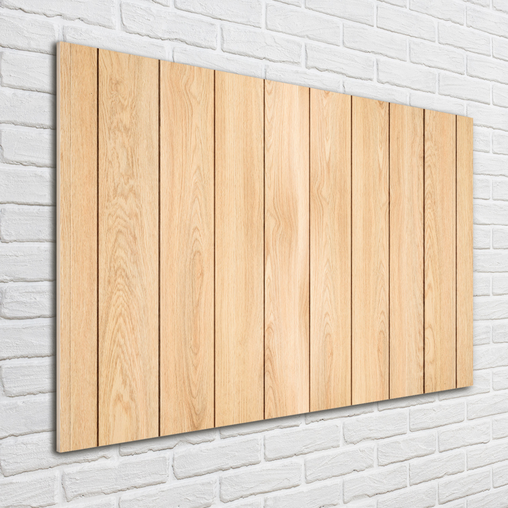 Wall art acrylic Wooden background