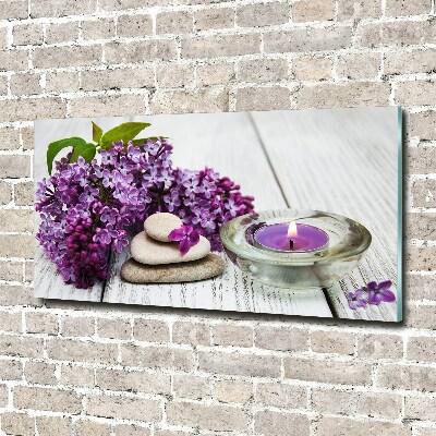 Acrylic wall art Without Zen stones and stones