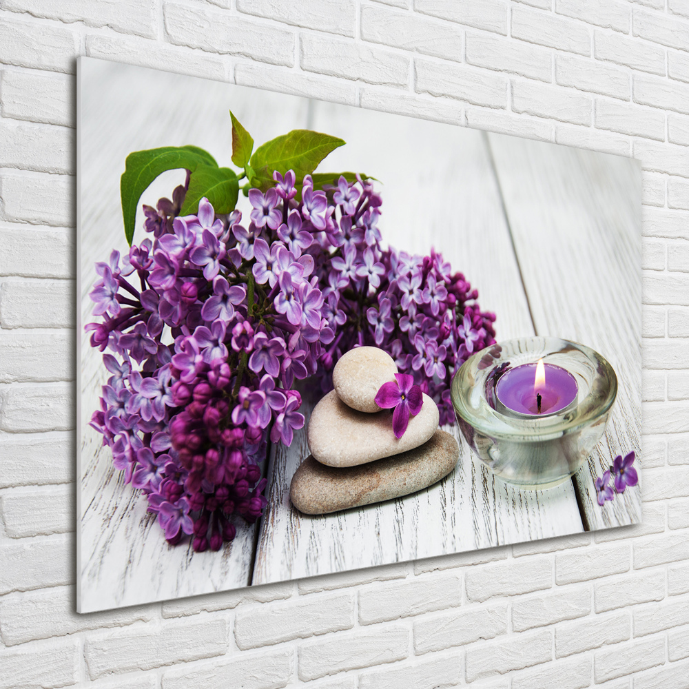 Acrylic wall art Without Zen stones and stones