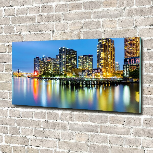 Wall art acrylic New York at night