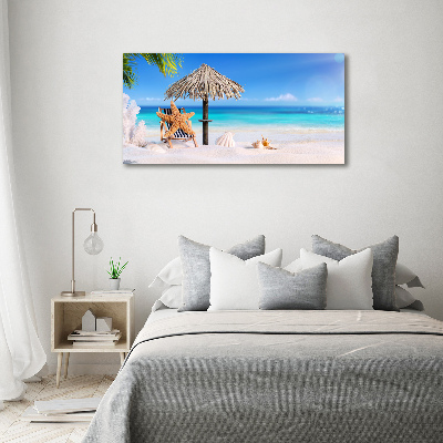 Print on acrylic Holidays on the beach