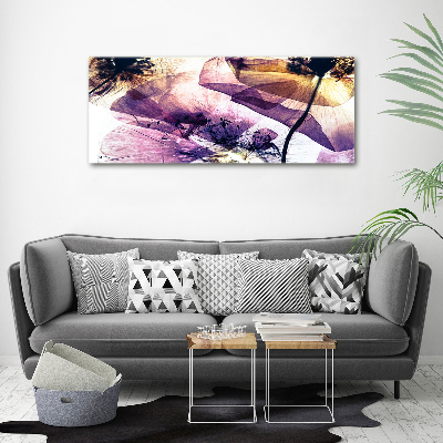 Acrylic print Dry poppies