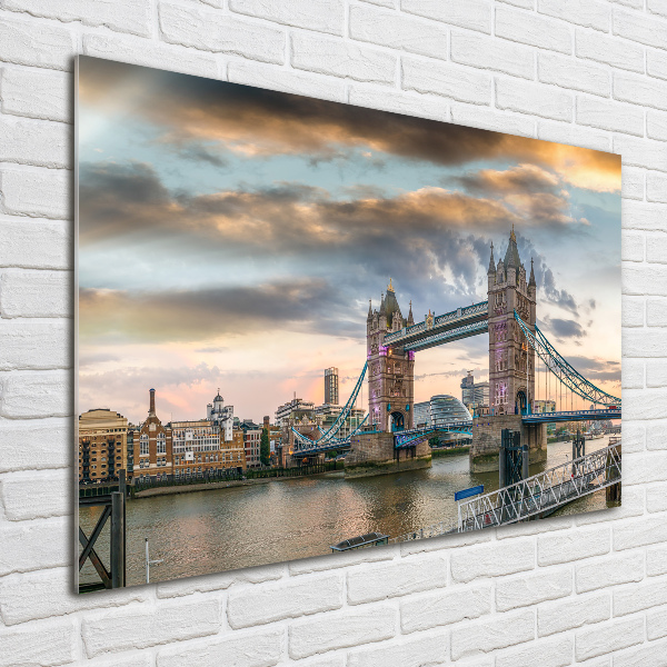 Acrylic wall art Tower Bridge London