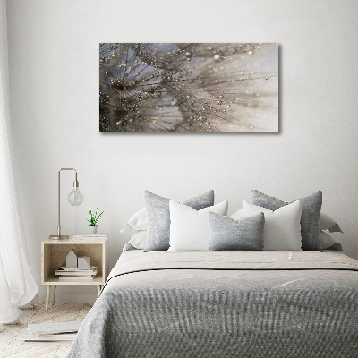 Wall art acrylic Dandelion seeds