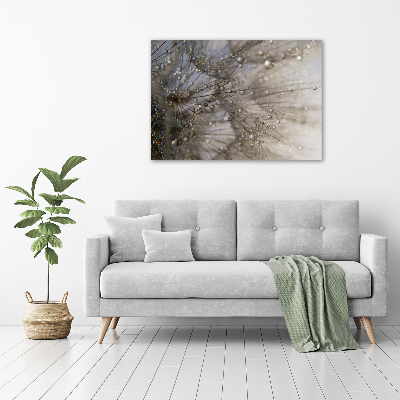 Wall art acrylic Dandelion seeds