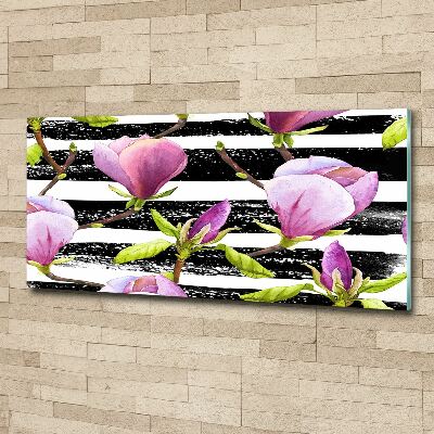 Print on acrylic Magnolia stripes