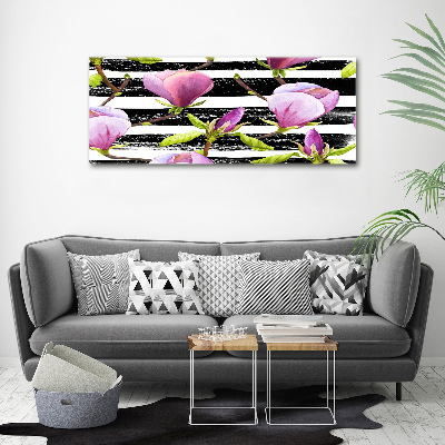 Print on acrylic Magnolia stripes