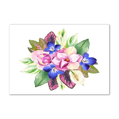 Acrylic wall art Bouquet of flowers