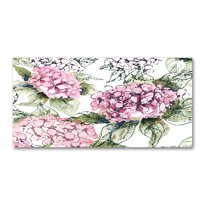 Wall art acrylic Hydrangea