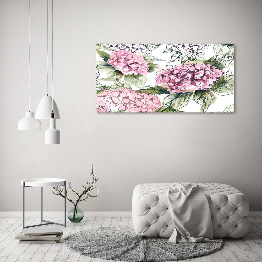 Wall art acrylic Hydrangea