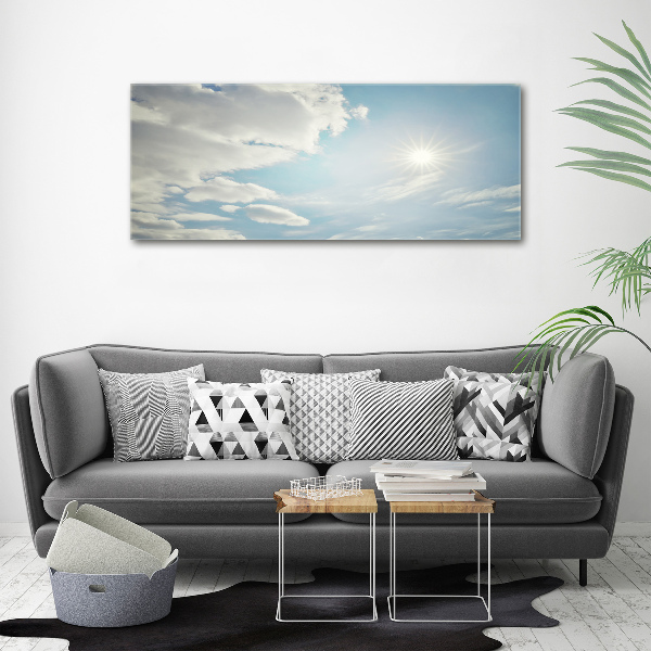 Acrylic wall art Clouds in the sky