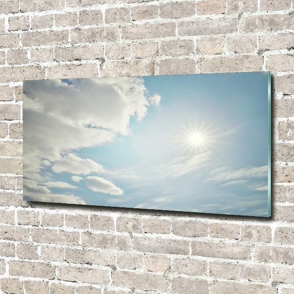 Acrylic wall art Clouds in the sky