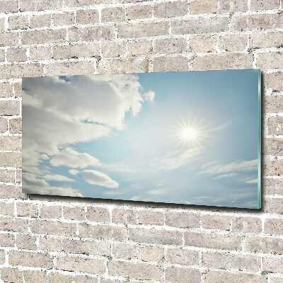 Acrylic wall art Clouds in the sky