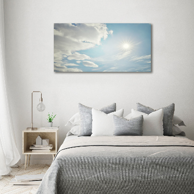 Acrylic wall art Clouds in the sky