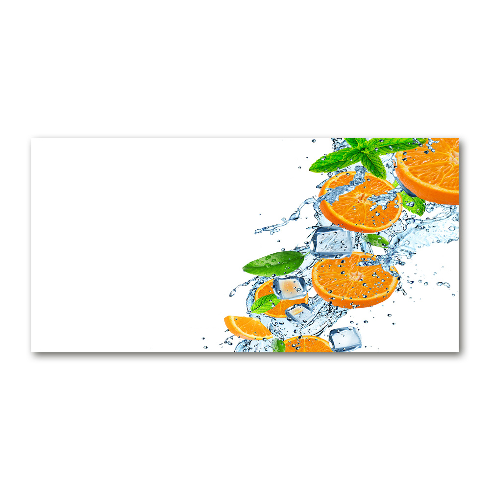 Wall art acrylic Oranges