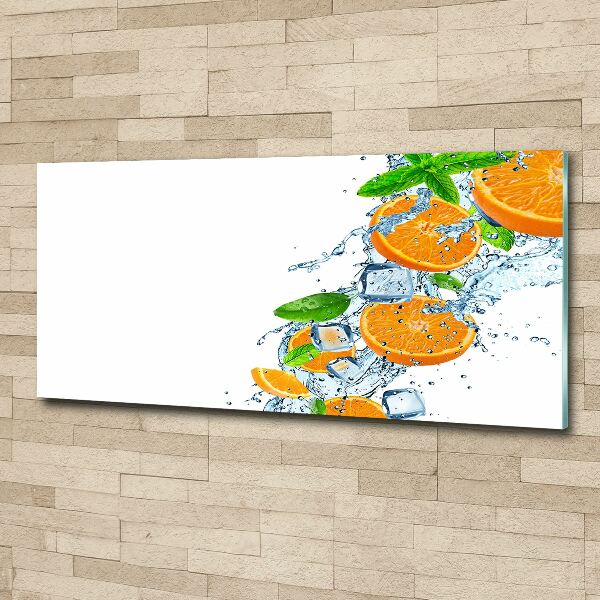 Wall art acrylic Oranges