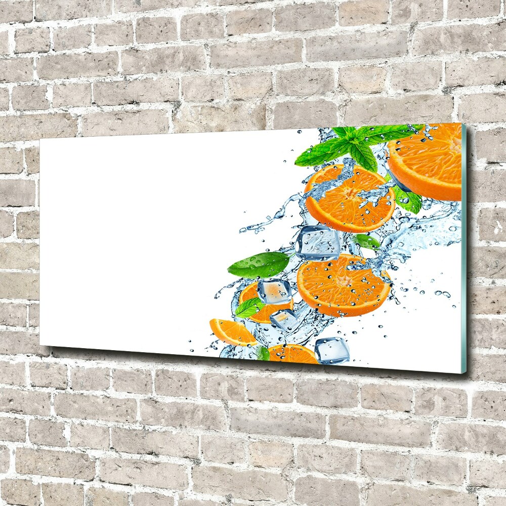 Wall art acrylic Oranges