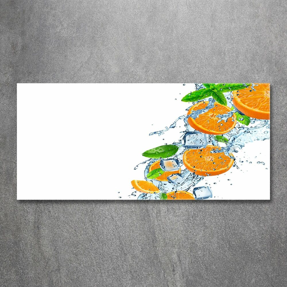 Wall art acrylic Oranges