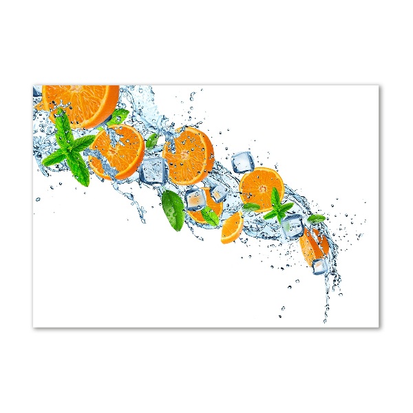 Wall art acrylic Oranges