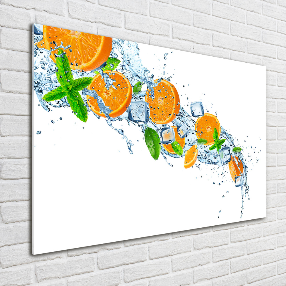 Wall art acrylic Oranges