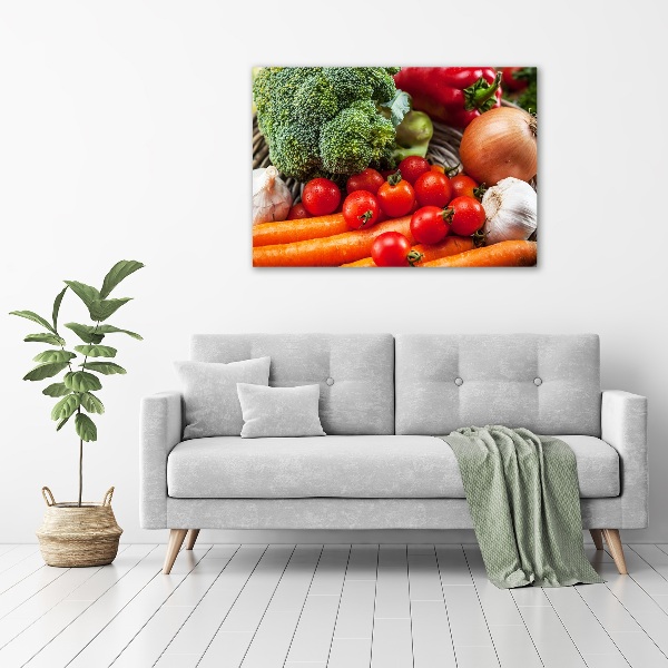 Wall art acrylic Vegetables