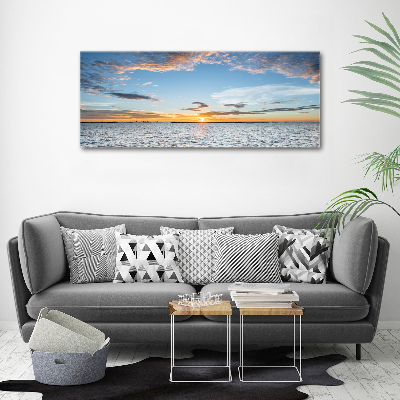 Wall art acrylic Twilight by the sea