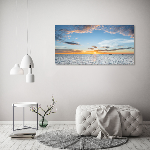 Wall art acrylic Twilight by the sea